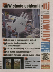 Nowiny Jeleniogórskie : tygodnik społeczny, R.61!, 2020, nr 12 (3167!)