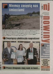 Nowiny Jeleniogórskie : tygodnik społeczny, R.62!, 2020, nr 39 (3193!)