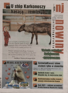 Nowiny Jeleniog&oacute;rskie : tygodnik społeczny, R.62!, 2020, nr 51/52 (3205!)