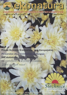 Ekonatura : ogólnopolski miesięcznik ekologiczny, 2007, nr 10