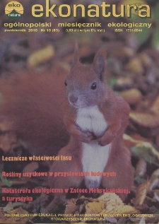 Ekonatura : ogólnopolski miesięcznik ekologiczny, 2010, nr 10