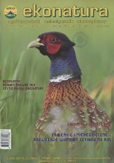 Ekonatura : ogólnopolski miesięcznik ekologiczny, 2014, nr 8