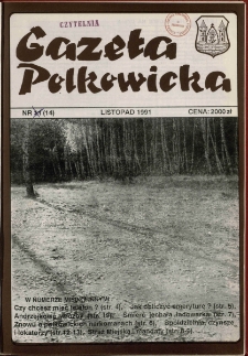 Gazeta Polkowicka, 1991, nr 11 (14)!