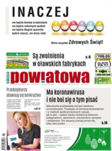 Gazeta Powiatowa - Wiadomości Oławskie, 2020, nr 15