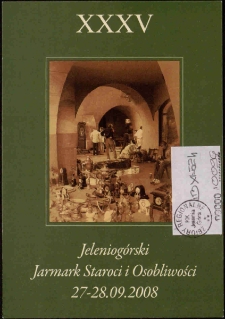 XXXV Jeleniogórski Jarmark Staroci i Osobliwości - Ulotka [Dokument życia społecznego]