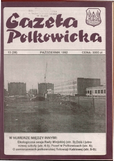 Gazeta Polkowicka, 1992, nr13