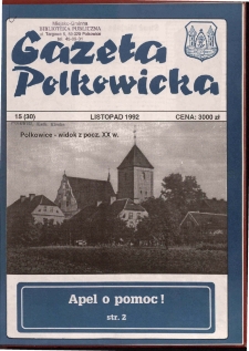 Gazeta Polkowicka, 1992, nr 15