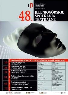 48. Jeleniogórskie Spotkania Teatralne - plakat [Dokument życia społecznego]