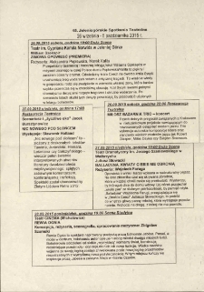 45. Jeleniogórskie Spotkania Teatralne - program [Dokument życia społecznego]
