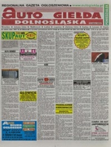 Auto Giełda Dolnośląska : regionalna gazeta ogłoszeniowa, 2010, nr 4 (1891) [11.01]