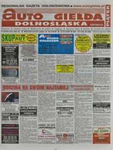 Auto Giełda Dolnośląska : regionalna gazeta ogłoszeniowa, 2010, nr 27 (2014) [5.03]