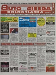 Auto Giełda Dolnośląska : regionalna gazeta ogłoszeniowa, 2010, nr 30 (2017) [12.03]