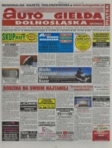 Auto Giełda Dolnośląska : regionalna gazeta ogłoszeniowa, 2010, nr 36 (2023) [26.03]