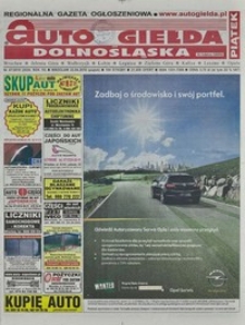 Auto Giełda Dolnośląska : regionalna gazeta ogłoszeniowa, 2010, nr 47 (2034) [23.04]