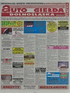 Auto Giełda Dolnośląska : regionalna gazeta ogłoszeniowa, 2010, nr 52 (2039) [7.05]