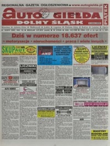 Auto Giełda Dolnośląska : regionalna gazeta ogłoszeniowa, 2010, nr 76 (2063) [2.07]