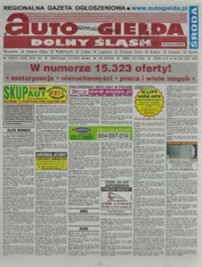 Auto Giełda Dolnośląska : regionalna gazeta ogłoszeniowa, 2010, nr 78 (2065) [7.07]
