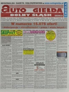 Auto Giełda Dolnośląska : regionalna gazeta ogłoszeniowa, 2010, nr 81 (2068) [14.07]