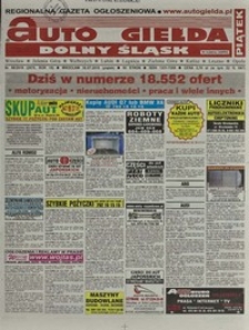 Auto Giełda Dolnośląska : regionalna gazeta ogłoszeniowa, 2010, nr 88 (2075) [30.07]