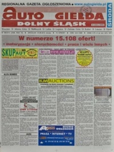 Auto Giełda Dolnośląska : regionalna gazeta ogłoszeniowa, 2010, nr 99 (2086) [25.08]