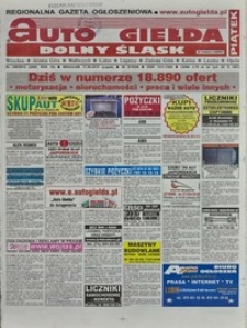 Auto Giełda Dolnośląska : regionalna gazeta ogłoszeniowa, 2010, nr 109 (2096) [17.09]