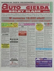Auto Giełda Dolnośląska : regionalna gazeta ogłoszeniowa, 2010, nr 110 (2097) [20.09]