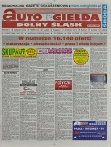 Auto Giełda Dolnośląska : regionalna gazeta ogłoszeniowa, 2010, nr 111 (2098) [22.09]