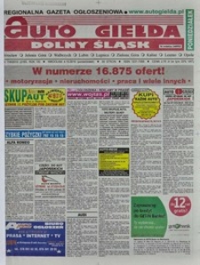 Auto Giełda Dolnośląska : regionalna gazeta ogłoszeniowa, 2010, nr 116 (2103) [4.10]