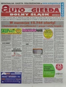 Auto Giełda Dolnośląska : regionalna gazeta ogłoszeniowa, 2010, nr 120 (2107) [13.10]