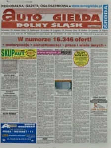 Auto Giełda Dolnośląska : regionalna gazeta ogłoszeniowa, 2010, nr 137 (2124) [24.11]