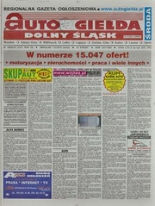 Auto Giełda Dolnośląska : regionalna gazeta ogłoszeniowa, 2010, nr 140 (2127) [1.12]