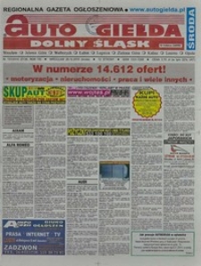 Auto Giełda Dolnośląska : regionalna gazeta ogłoszeniowa, 2010, nr 151 (2138) [29.12]