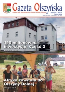 Gazeta Olszyńska, 2020, nr 7