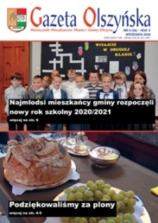 Gazeta Olszyńska, 2020, nr 9