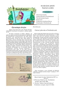 Świebodzice - Dzieje Miasta, 2005, nr 4 (90) [Dokument elektroniczny]