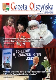 Gazeta Olszyńska, 2022, nr 12