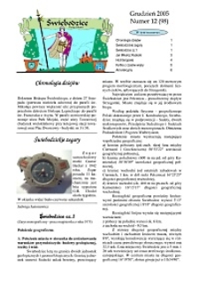 Świebodzice - Dzieje Miasta, 2005, nr 12 (98) [Dokument elektroniczny]