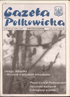 Gazeta Polkowicka, 1995, nr 7