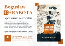 Bogusław Chrabota : spotkanie autorskie - plakat [Dokument życia społecznego]