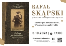 Rafał Skąpski: spotkanie autorskie - plakat [Dokument życia społecznego]