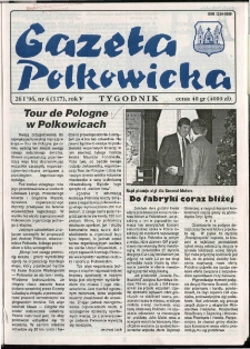 Gazeta Polkowicka, 1996, nr 4