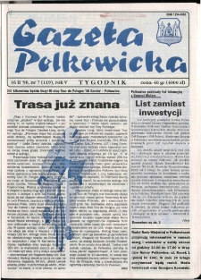Gazeta Polkowicka, 1996, nr 7