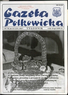 Gazeta Polkowicka, 1996, nr 14