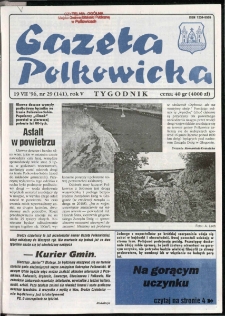 Gazeta Polkowicka, 1996, nr 29