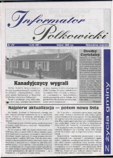 Informator Polkowicki, 1997, nr 1