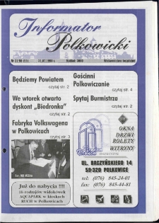 Informator Polkowicki, 1998, nr 31