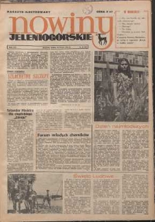 Nowiny Jeleniogórskie : magazyn ilustrowany, R. 16!, 1974, nr 22 (827)