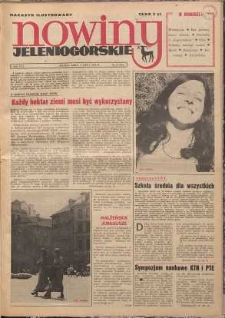 Nowiny Jeleniogórskie : magazyn ilustrowany, R. 16!, 1974, nr 27 (832)