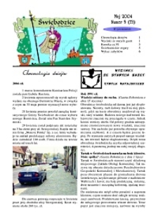 Świebodzice - Dzieje Miasta, 2004, nr 5 (73!) [Dokument elektroniczny]