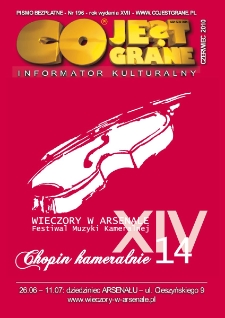 Co Jest Grane : informator kulturalny, 2010, nr 196 czerwiec